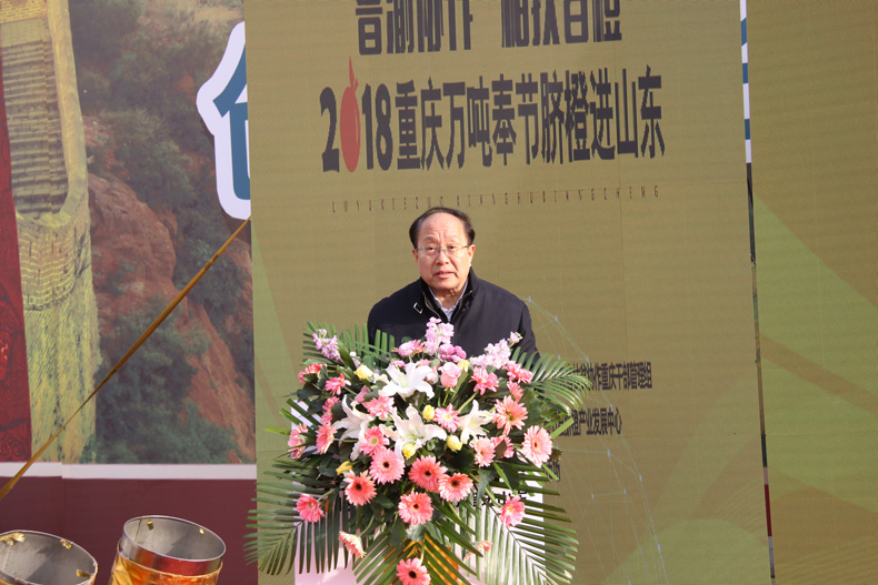 魯渝協(xié)作 相扶香橙，萬噸奉節(jié)臍橙進山東活動隆重啟動