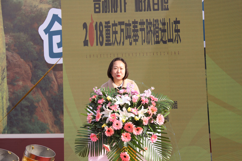魯渝協(xié)作 相扶香橙，萬噸奉節(jié)臍橙進山東活動隆重啟動
