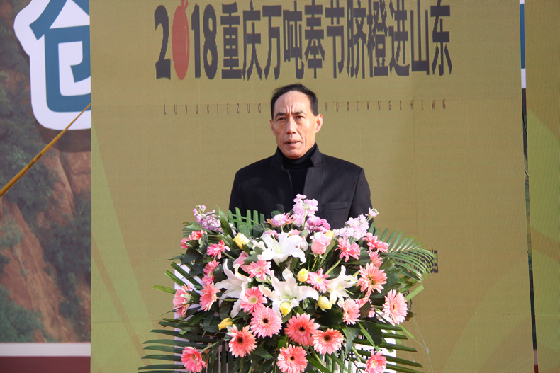 魯渝協(xié)作 相扶香橙，萬噸奉節(jié)臍橙進山東活動隆重啟動